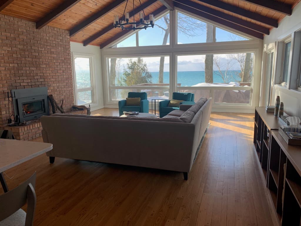 Bright and airy living room